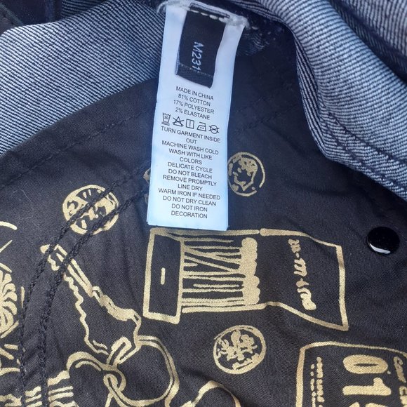 KATE SPADE Designer blue jeans BROME OOH LA LA Slim Leg 25 with MEASUREMENTS - Picture 5 of 5